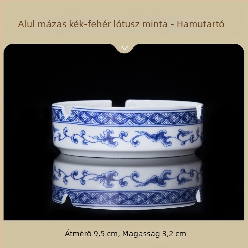 Rizstál kerámia, nemzeti stílus, retro kék-fehér porcelán, elegáns kerámia étkészlet