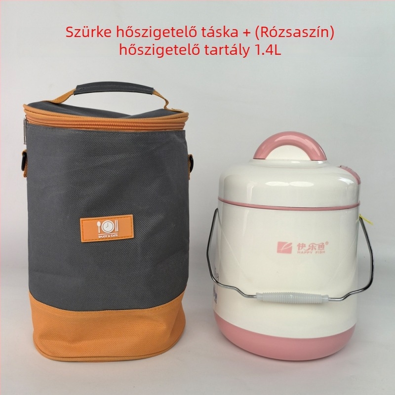 Ultra hosszú ideig hőszigetelt ebédes doboz üveg vákuumos belsővel, két rétegű hőmérséklet-záró tartály, hordozható, nagy kapacitású ebéddoboz