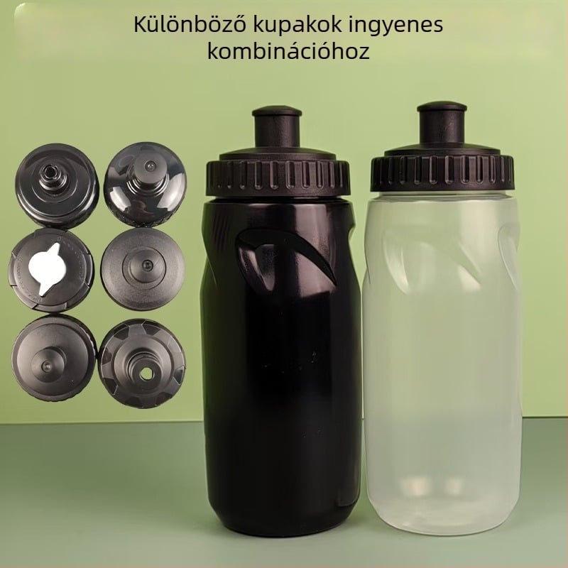PP műanyag kerékpáros ivópalack szívócsővel, nyári utazásokhoz, logóval nyomtatva, testreszabható