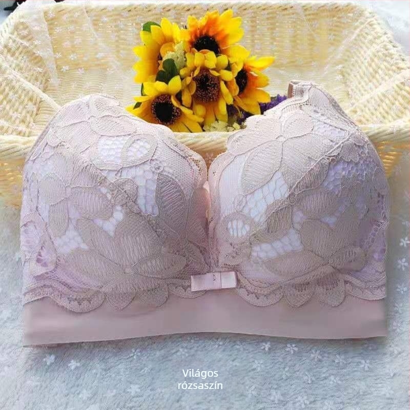 Megvastított push-up melltartó, 8 cm vastag tömés, teljes kosár, vezeték nélküli, oldalsó mellszobor formázás, női melltartó