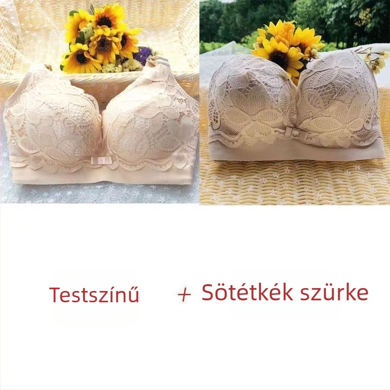 Megvastított push-up melltartó, 8 cm vastag tömés, teljes kosár, vezeték nélküli, oldalsó mellszobor formázás, női melltartó