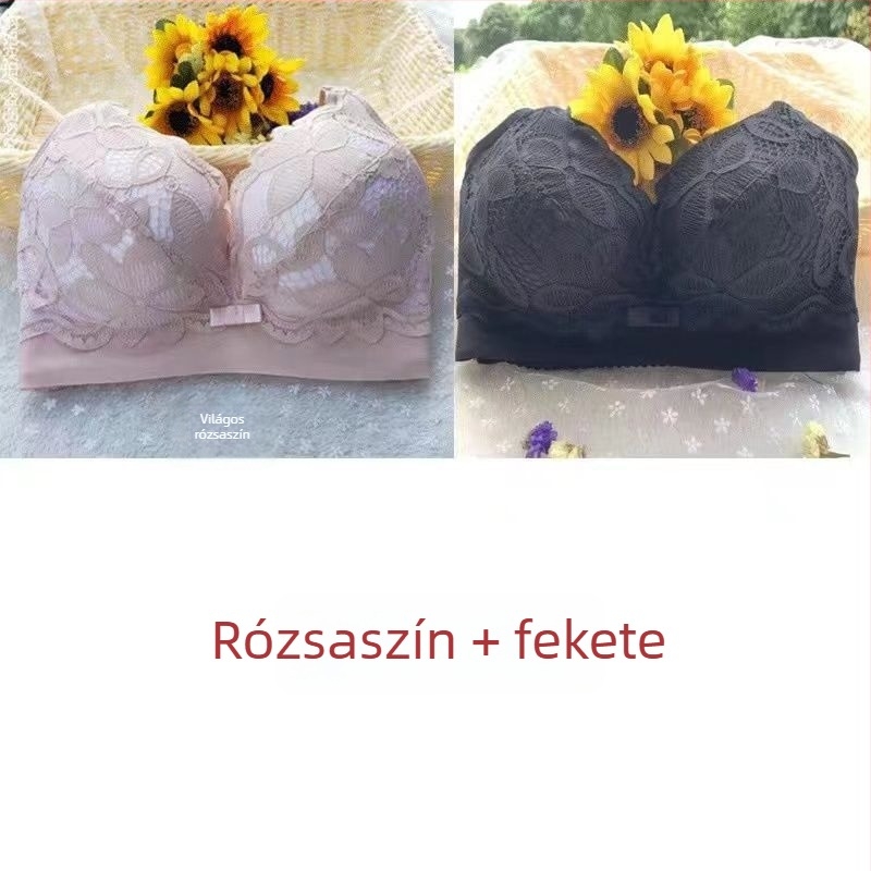 Megvastított push-up melltartó, 8 cm vastag tömés, teljes kosár, vezeték nélküli, oldalsó mellszobor formázás, női melltartó