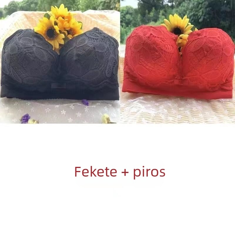 Megvastított push-up melltartó, 8 cm vastag tömés, teljes kosár, vezeték nélküli, oldalsó mellszobor formázás, női melltartó