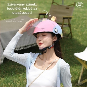 3C-tanúsítvánnyal rendelkező elektromos kerékpár sisak, uniszex, egész éves, felnőtteknek, motorkerékpár sisak