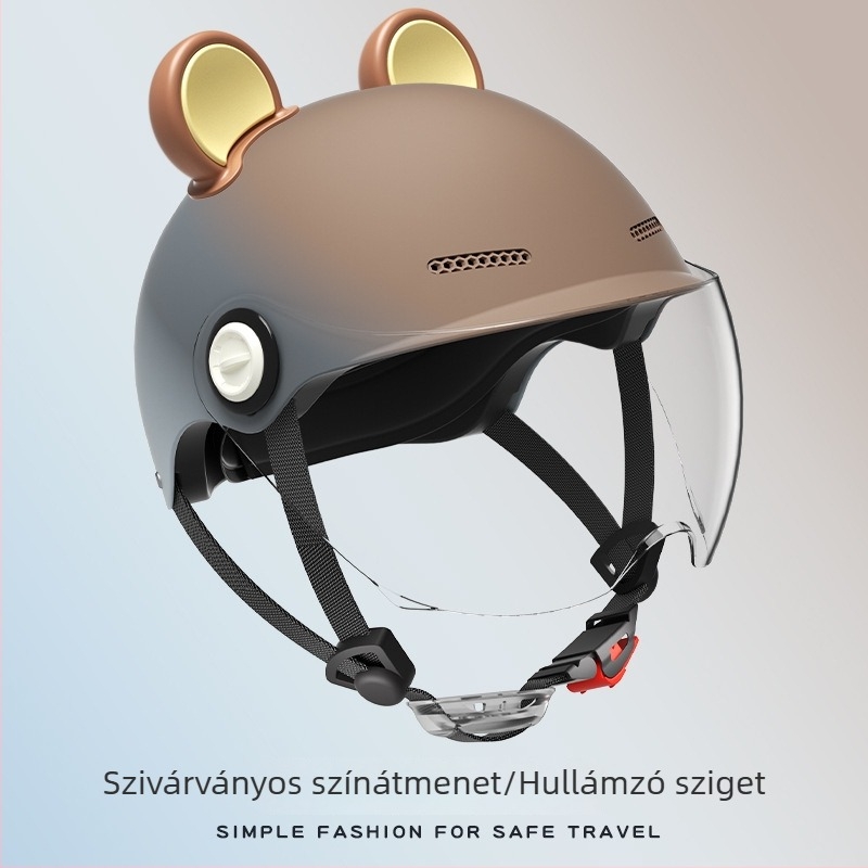 3C-tanúsítvánnyal rendelkező elektromos kerékpár sisak, uniszex, egész éves, felnőtteknek, motorkerékpár sisak