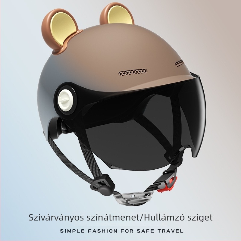 3C-tanúsítvánnyal rendelkező elektromos kerékpár sisak, uniszex, egész éves, felnőtteknek, motorkerékpár sisak