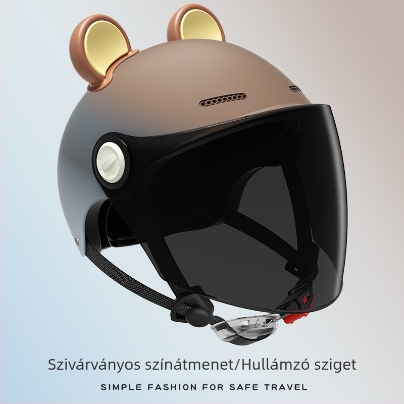 3C-tanúsítvánnyal rendelkező elektromos kerékpár sisak, uniszex, egész éves, felnőtteknek, motorkerékpár sisak