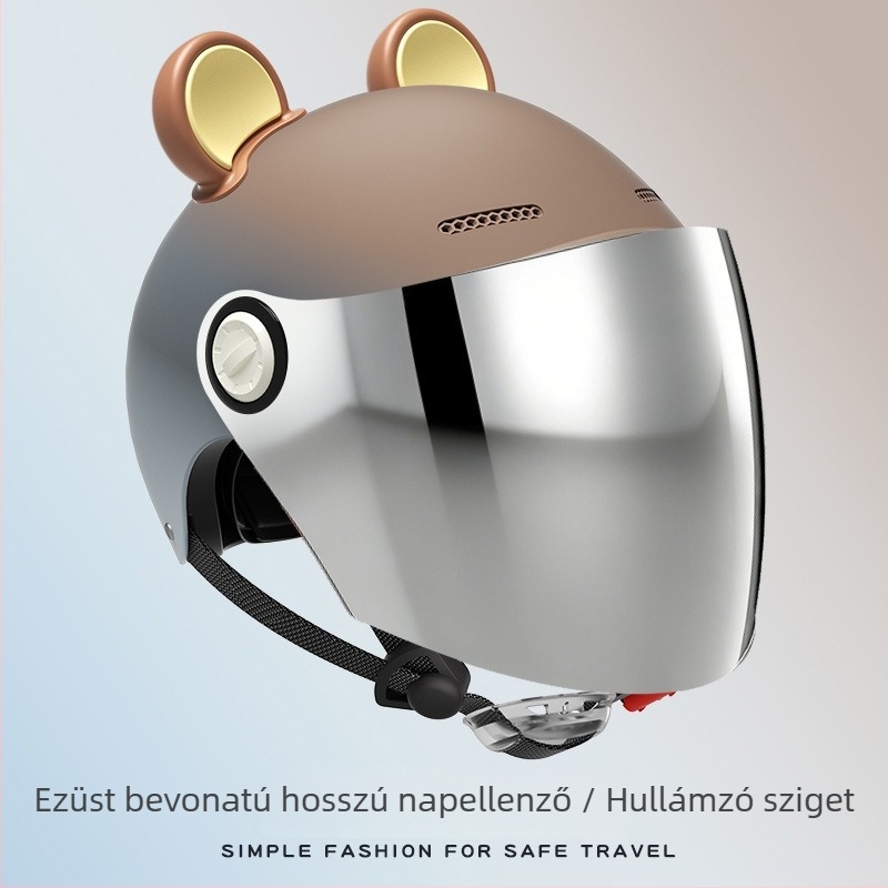 3C-tanúsítvánnyal rendelkező elektromos kerékpár sisak, uniszex, egész éves, felnőtteknek, motorkerékpár sisak