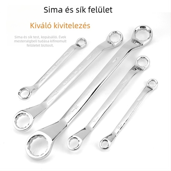 Kétfejű Plum Blossom kulcs autójavításhoz, tükrös felület, többfunkciós Torx kulcs