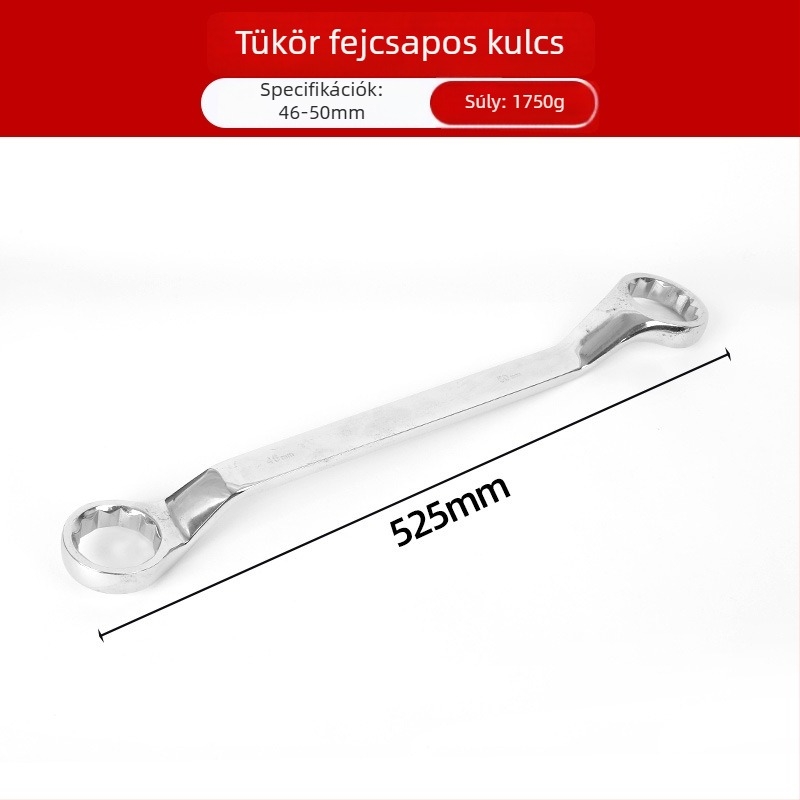 Kétfejű Plum Blossom kulcs autójavításhoz, tükrös felület, többfunkciós Torx kulcs