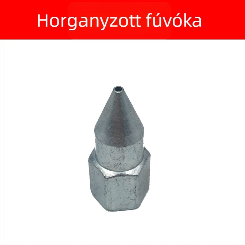 Kézi, elektromos és pneumatikus zsírzópisztoly kiegészítők, tartós hegyes és sík fúvóka, zsírzófej, magas nyomású tömlő, bőrből készült tál és merev cső