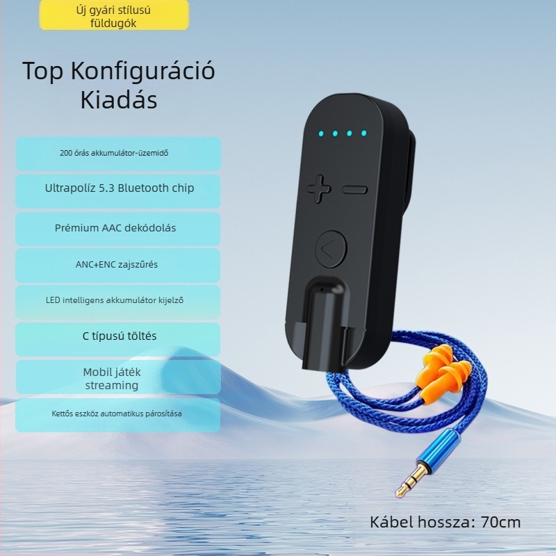 Vezetékes fülhallgató, erős mélybasszus, kamufláž dizájn, irodai használat, zajszűrés