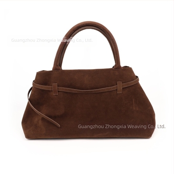 Nagy női suede tote táska, retro stílusú, sokoldalú, lazán chic, városi minimalizmus jegyében
