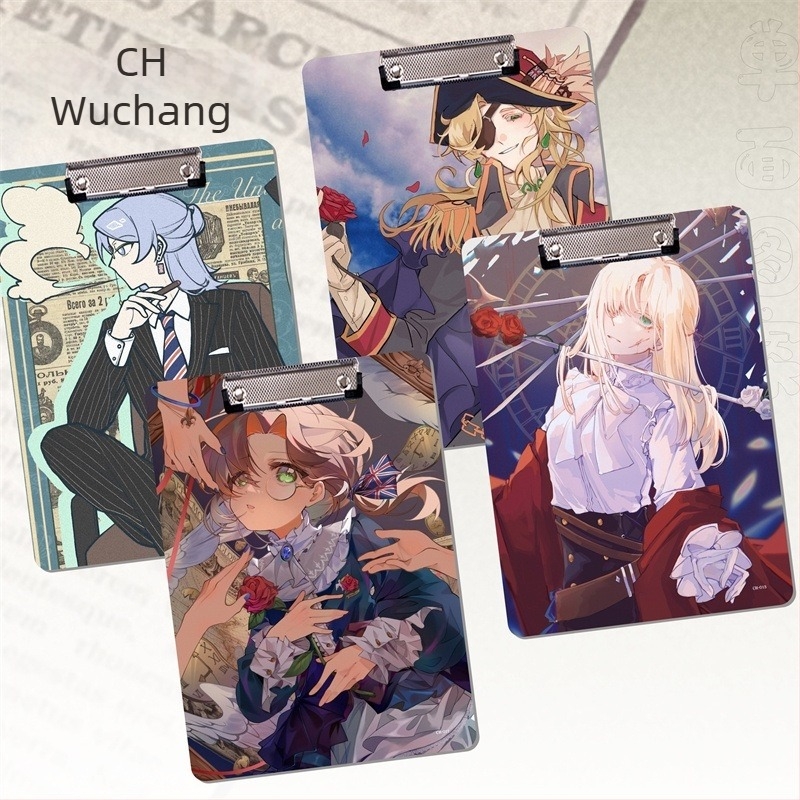 Anime-stílusú A4-es PP klipboard írásfelülettel, diákok számára