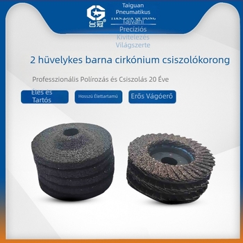 2 hüvelykes pneumatikus szögcsiszoló korongok – flap korong, polírozó korong, élsimítás és rozsda eltávolítás, Ø50 mm