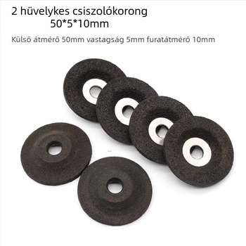 2 hüvelykes pneumatikus szögcsiszoló korongok – flap korong, polírozó korong, élsimítás és rozsda eltávolítás, Ø50 mm
