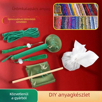 Személyre szabott DIY Mugwort kalapács anyagkészlet egészségügyi masszázs, meridiánkopogtatás, moxibiszció, választható színek