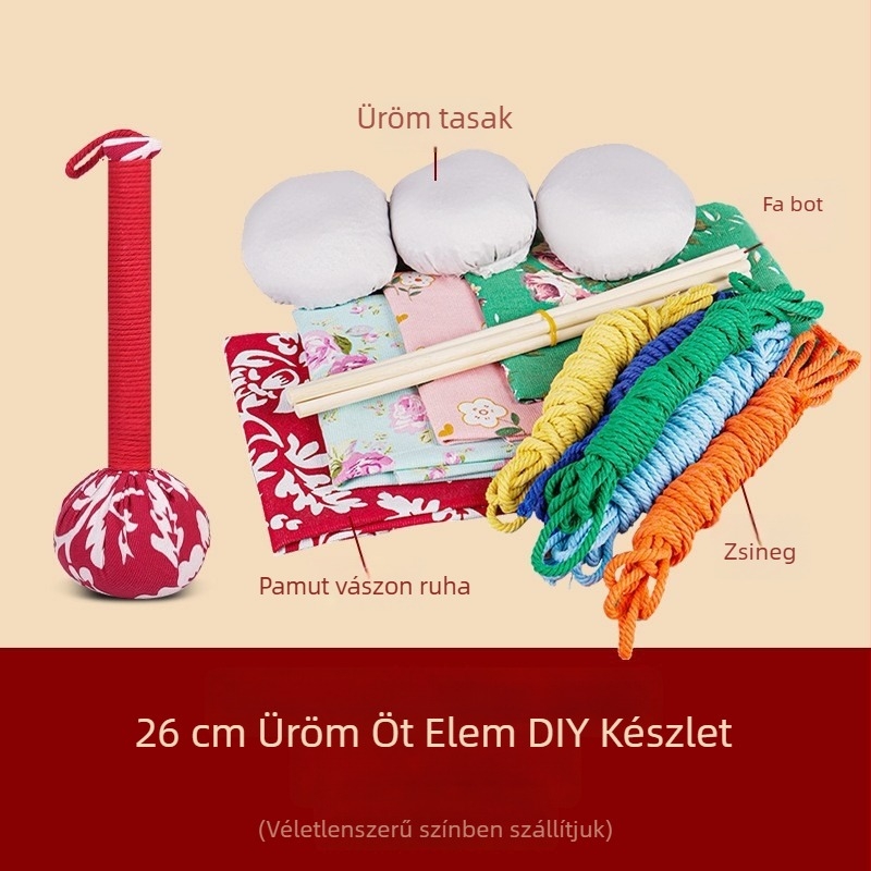 Személyre szabott DIY Mugwort kalapács anyagkészlet egészségügyi masszázs, meridiánkopogtatás, moxibiszció, választható színek
