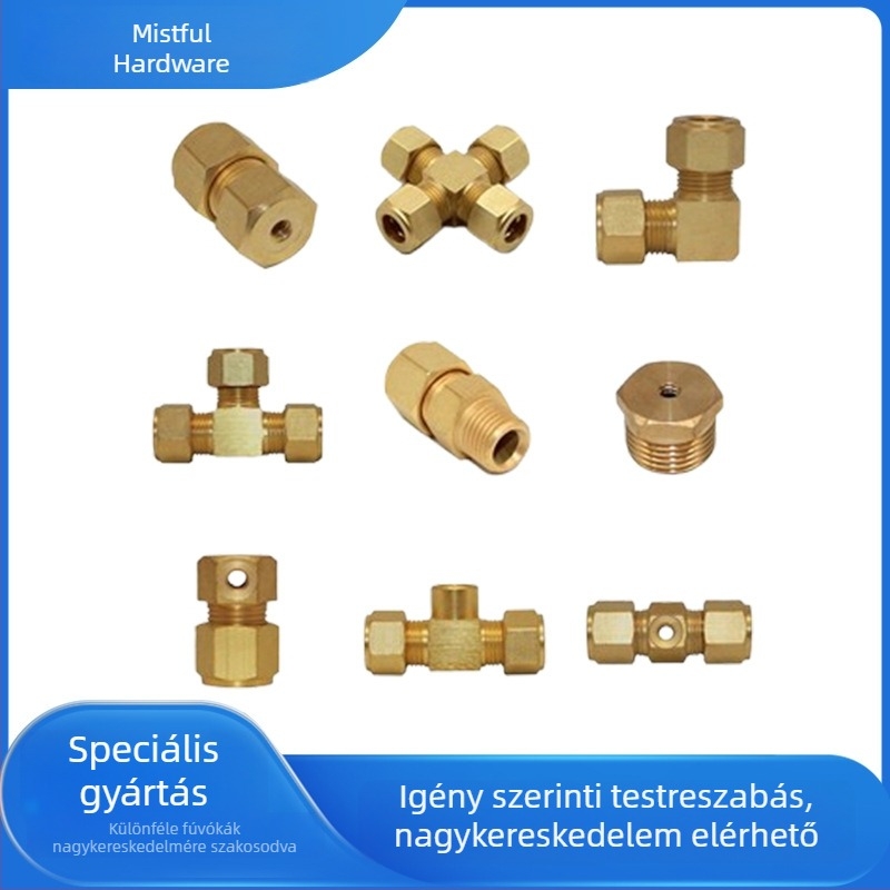 Ütő típusú sárgaréz porlasztófej gyorscsatlakozóval üvegházi permetezéshez