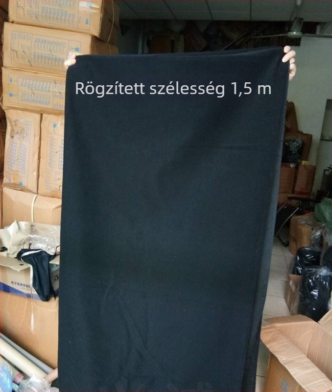 Ultra vékony Velcro-szalaggal ellátott anyag, színes bolyhos poliészter, gyerekruhához, szélesség 1,5 m