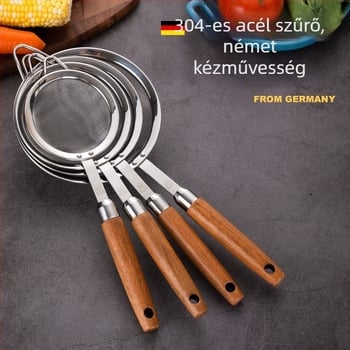 304 rozsdamentes acél szójaital szűrő, konyhai szit és forró fazék szita
