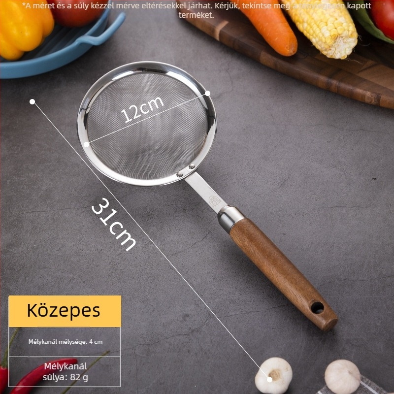 304 rozsdamentes acél szójaital szűrő, konyhai szit és forró fazék szita