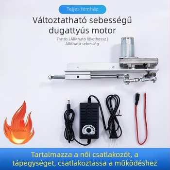 Lineáris ismétlődő toló-húzó rúd, teleszkópos motor és karos csatlakozás