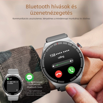 M12 Bluetooth okosóra, multifunkcionális, fitnesz nyomon követésével és vezeték nélküli hívásokkal, személyre szabható dizájn