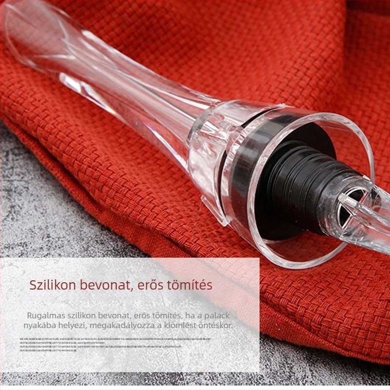 Bor dekantáló sascsőrrel, gyors levegőztető, fehér, 301–400 ml, ajándékdoboz