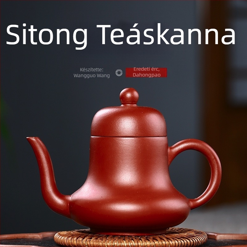 Lila homokból készített teáskanna, kézzel készített, Da Hong Pao stílus, kis kapacitású, otthoni használatra, Rain Sand