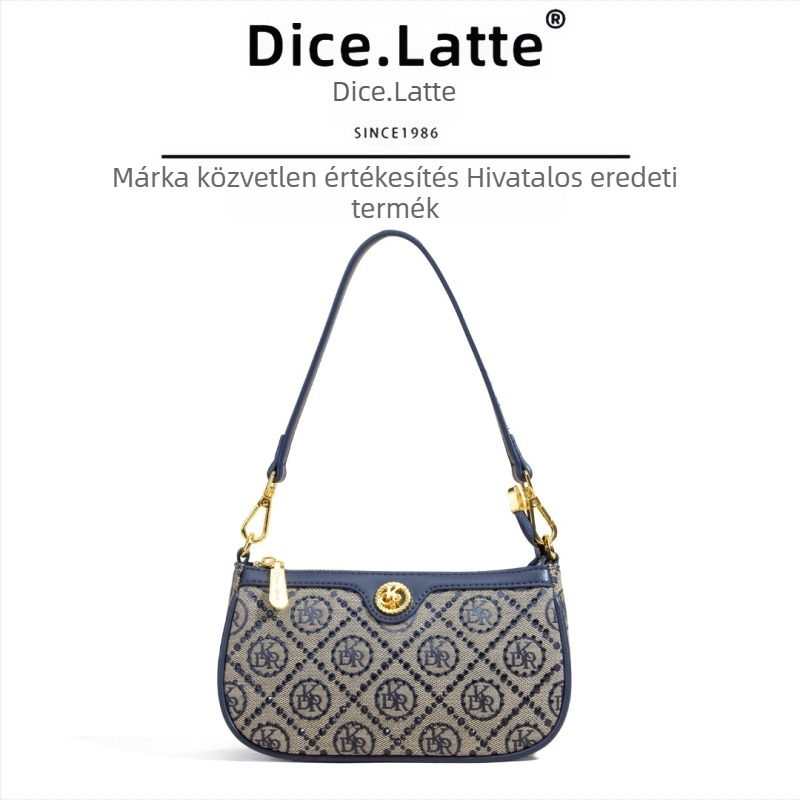Alkaron viselhető táska kockás mintával, egy váll- és crossbody pánttal, kézben is tartható, kagyló alakú PU táska mindennapi használatra