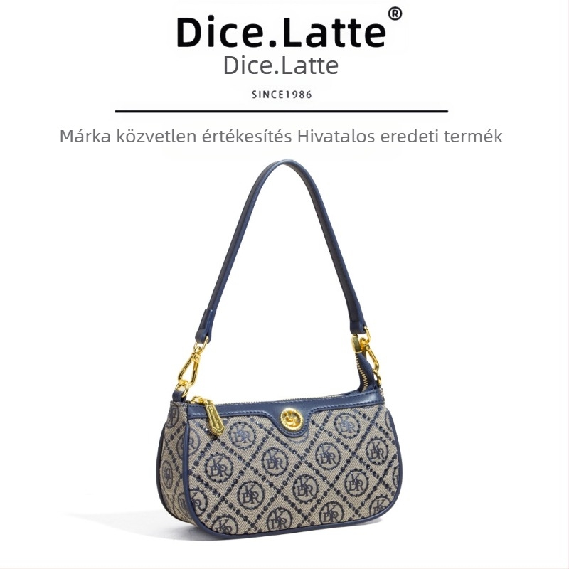 Alkaron viselhető táska kockás mintával, egy váll- és crossbody pánttal, kézben is tartható, kagyló alakú PU táska mindennapi használatra