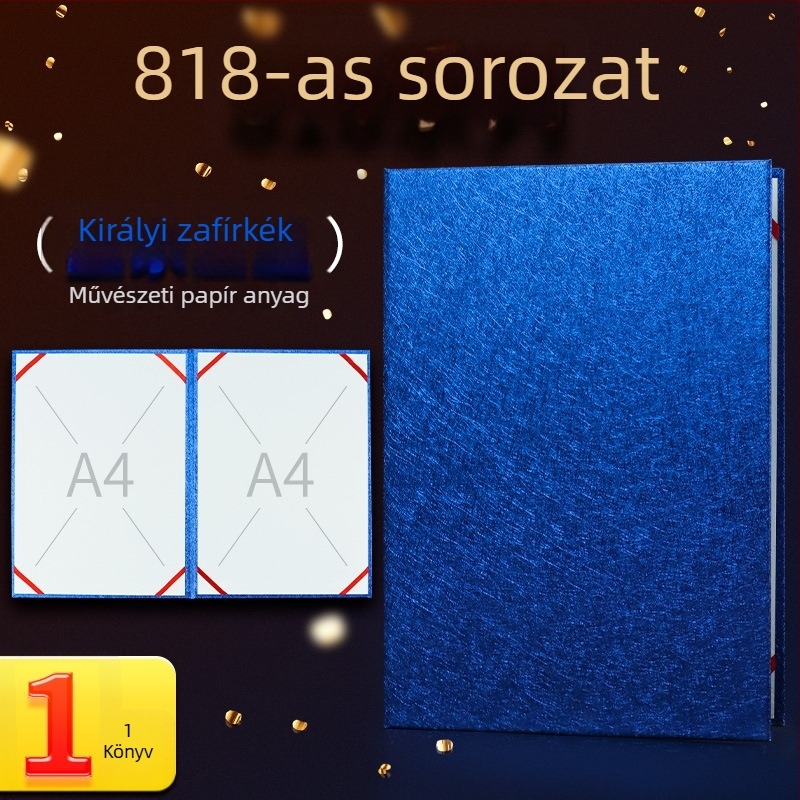 A4-es dokumentumtálca osztókkal vizsgalapok és anyagok tárolására, irodai kellékek, szavalókönyv és aláíráskönyv