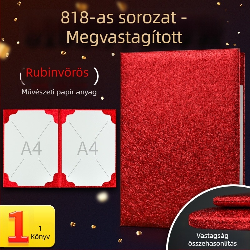 A4-es dokumentumtálca osztókkal vizsgalapok és anyagok tárolására, irodai kellékek, szavalókönyv és aláíráskönyv