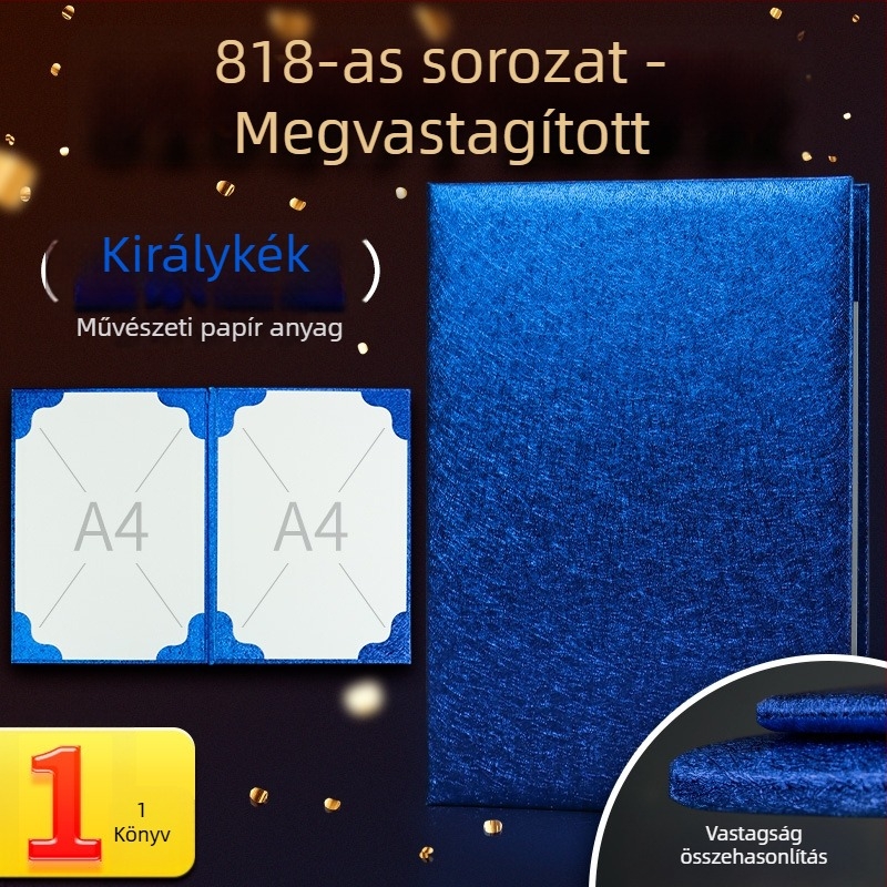 A4-es dokumentumtálca osztókkal vizsgalapok és anyagok tárolására, irodai kellékek, szavalókönyv és aláíráskönyv