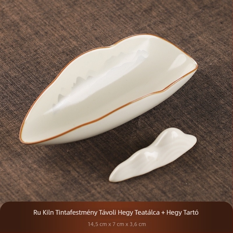 Kerámiás tea ceremónia készlet teás eszközökkel