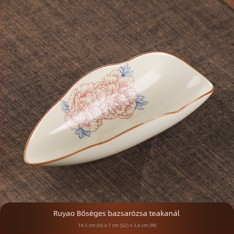 Kerámiás tea ceremónia készlet teás eszközökkel
