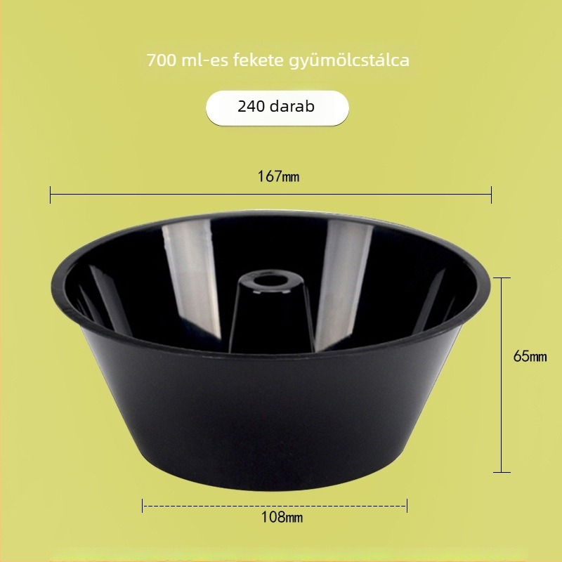Egyszer használatos, megnövelt vastagságú hot pot pohár tartóval, tej-tea, sült csirke és gyümölcsök számára