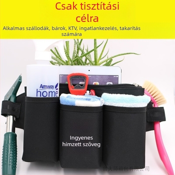 Vastagított vízálló tisztítási övtáska szállodai szolgáltatáshoz, bárhoz, KTV-hez és cateringhez