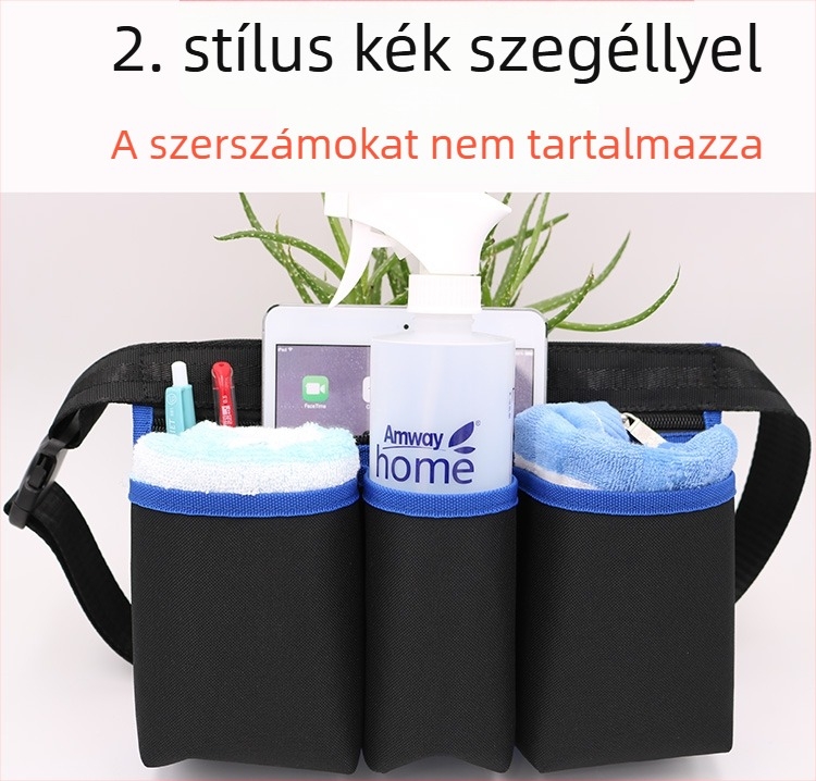 Vastagított vízálló tisztítási övtáska szállodai szolgáltatáshoz, bárhoz, KTV-hez és cateringhez