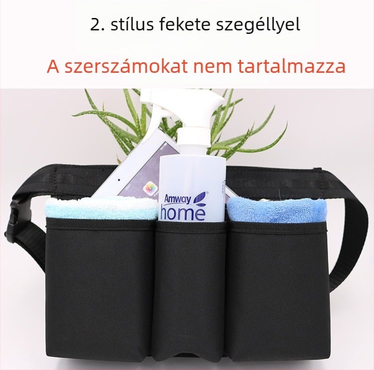 Vastagított vízálló tisztítási övtáska szállodai szolgáltatáshoz, bárhoz, KTV-hez és cateringhez