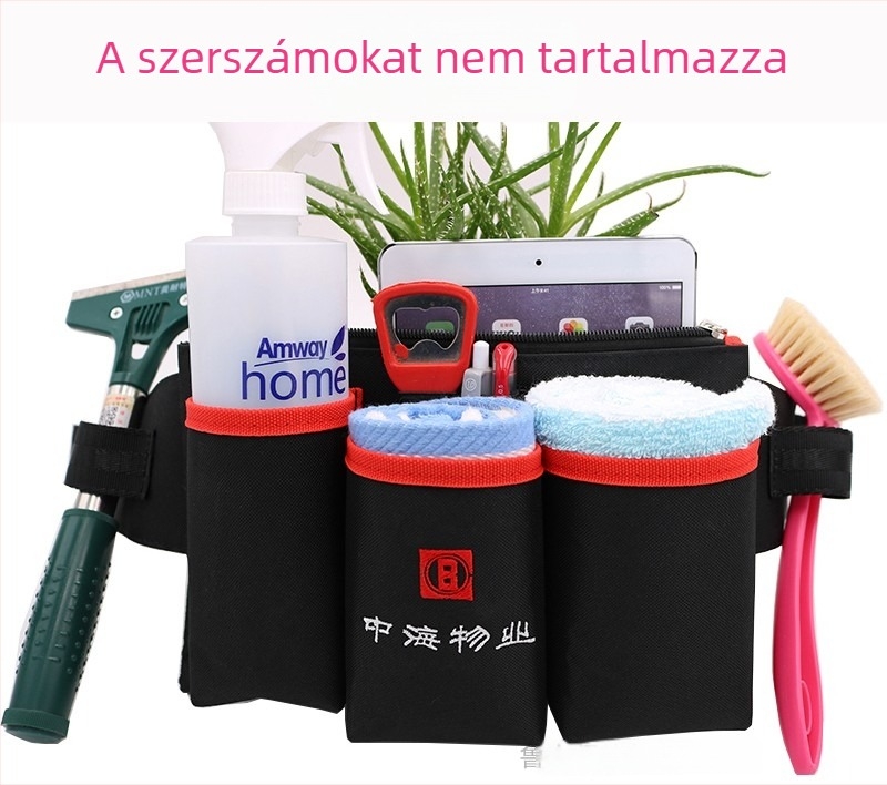 Vastagított vízálló tisztítási övtáska szállodai szolgáltatáshoz, bárhoz, KTV-hez és cateringhez