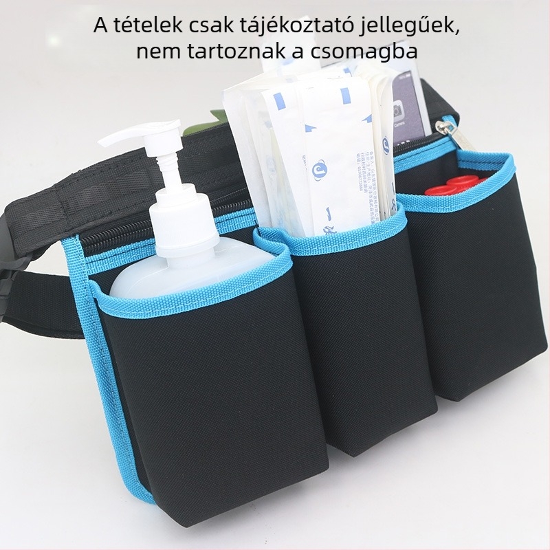Vastagított vízálló tisztítási övtáska szállodai szolgáltatáshoz, bárhoz, KTV-hez és cateringhez