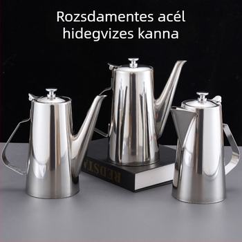304 vastagított rozsdamentes acél hidegvíz-teáskanna – szállodák és éttermek számára, teához, leveshez és gyümölcsléhez, gleccseres mintázattal