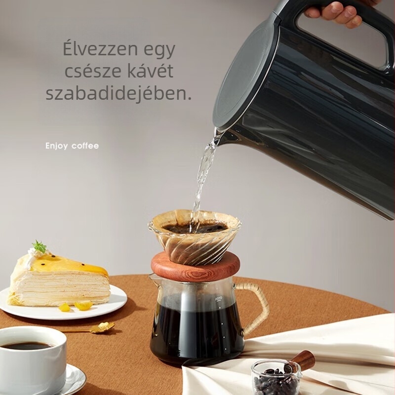 Supor 1.5L-es elektromos vízforraló, 304 rozsdamentes acél, automatikus kikapcsolás, otthoni használatra