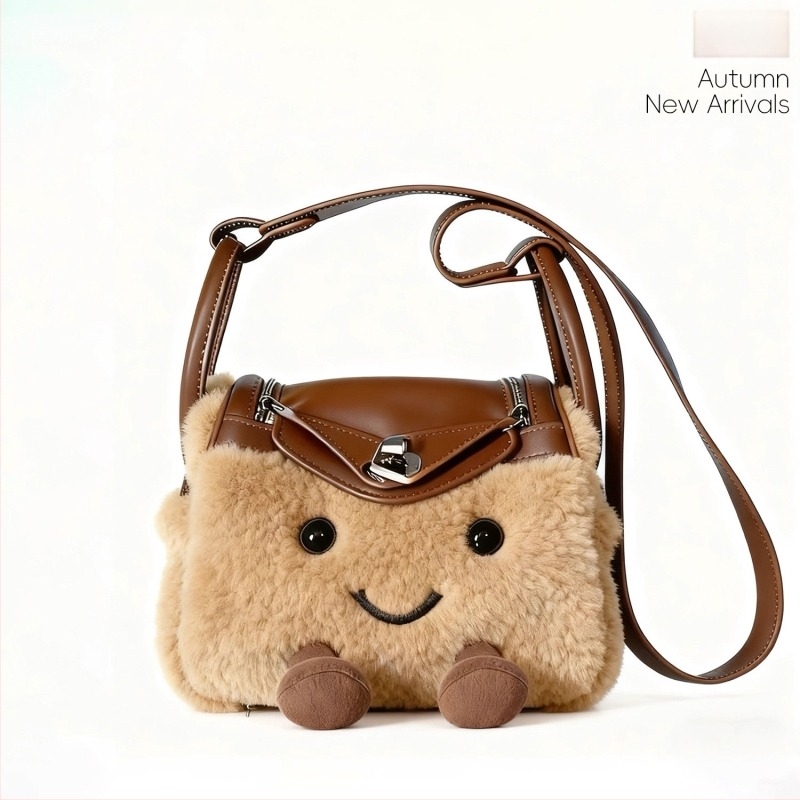 Geely Cat Jely plüssbaba táska, mini Lindy crossbody, orvosi táska
