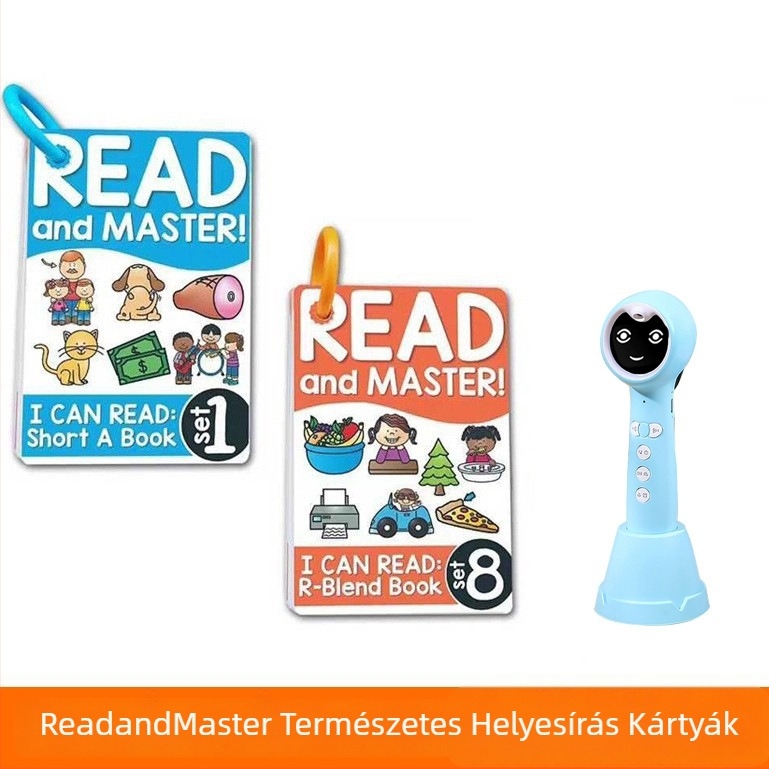 Tadpole ReadandMaster Angol Fonetika Kezdő Kártyák Gyerekeknek