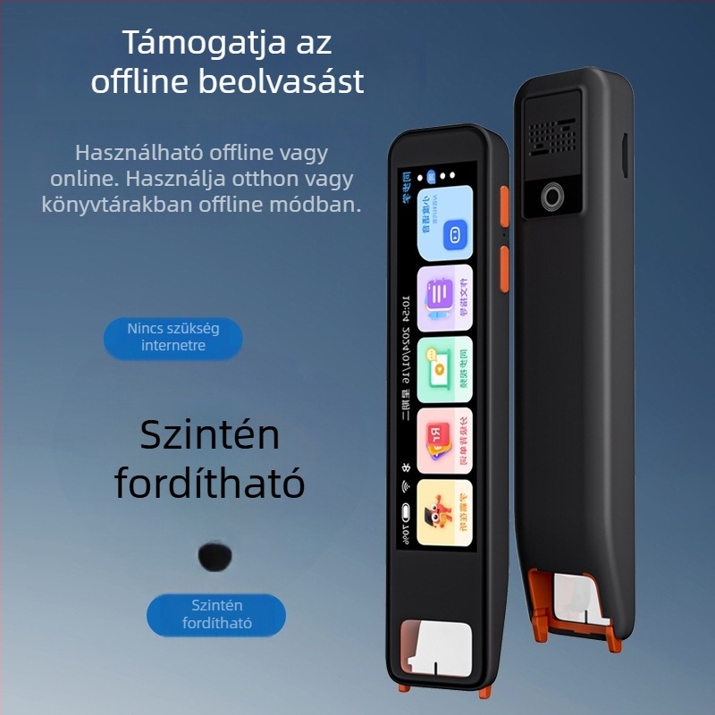 Offline szkennelő toll minden tantárgyhoz, osztályelemzéssel és intelligens tanulási fordítóval