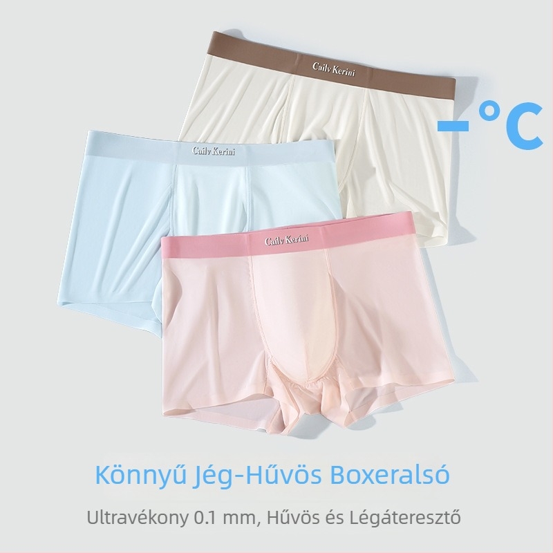 2026-os új ajándékdobozos készlet: jégselyem arcmaszk és ultra vékony férfi boxeralsó középmagassággal