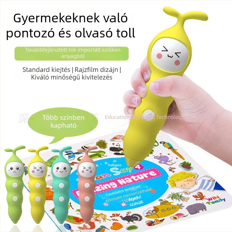Kisgyermekek olvasó tollal – történetmesélő tanulóeszköz, testre szabható OEM/ODM